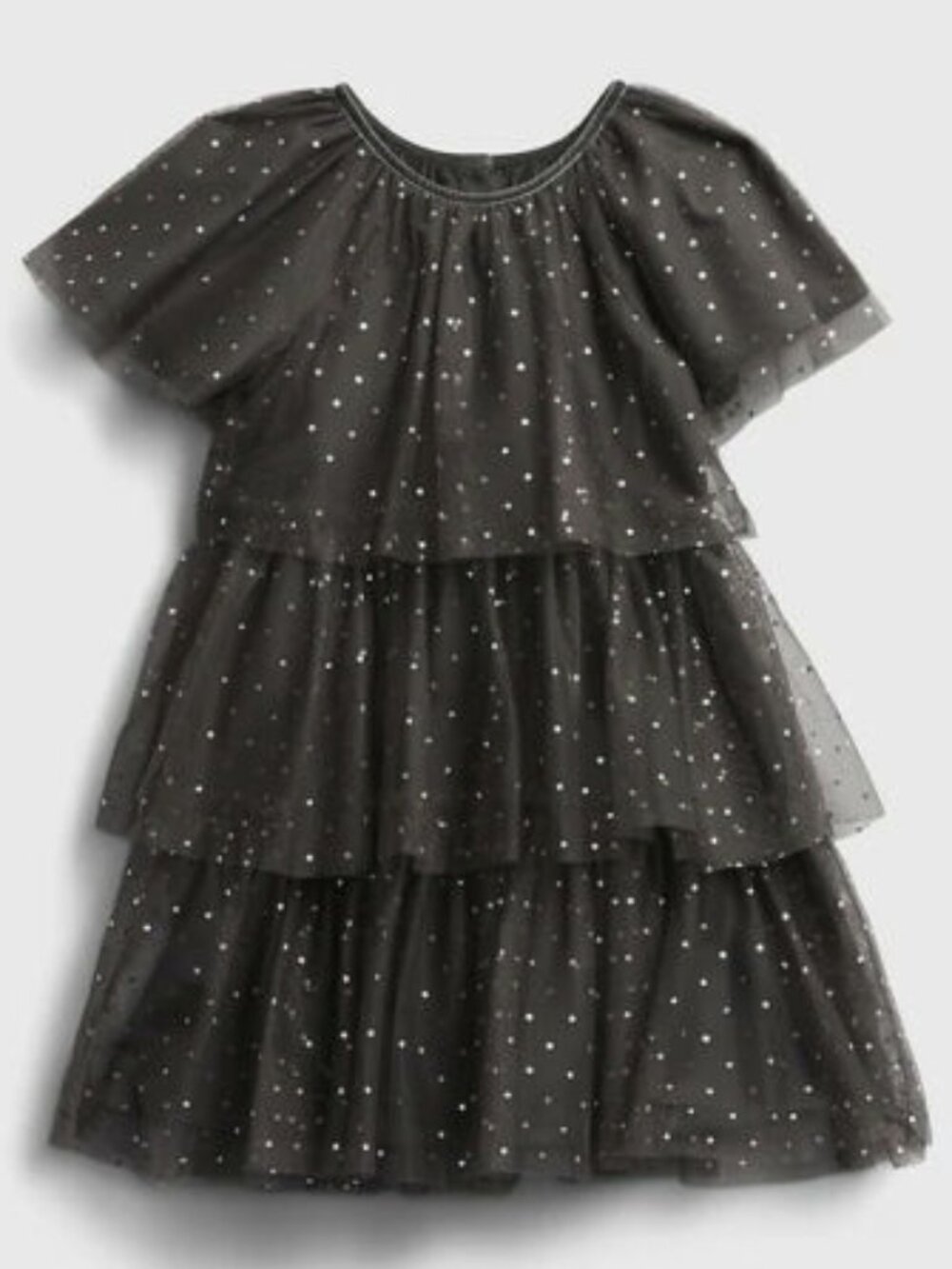 BabyGap Toddler Glitter Tiered Dress 2T